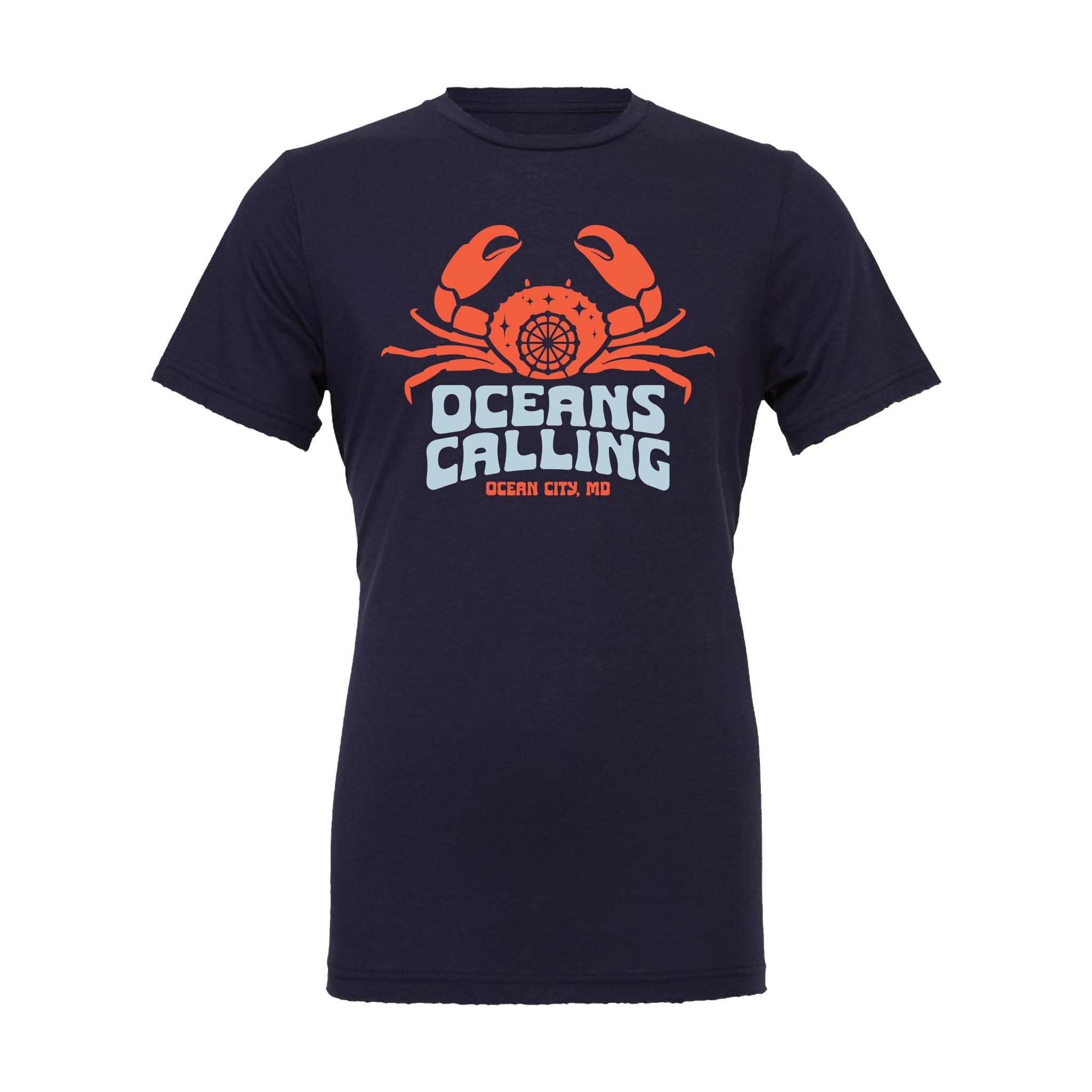 Crab Lineup Tee Oceans Calling Festival