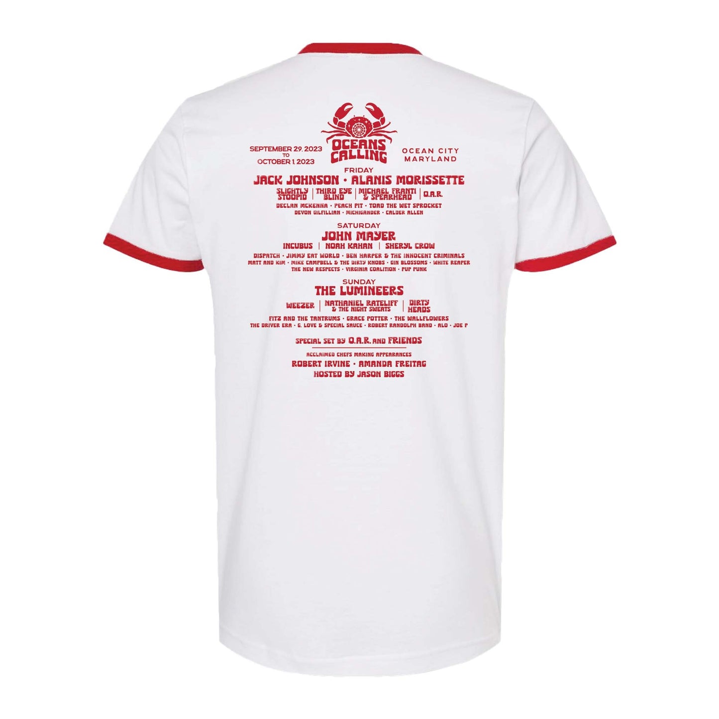 Ringer Lineup Tee