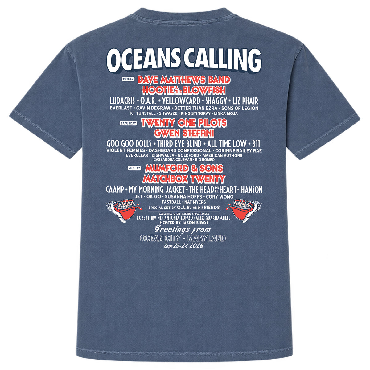 Party Pelican Lineup Tee