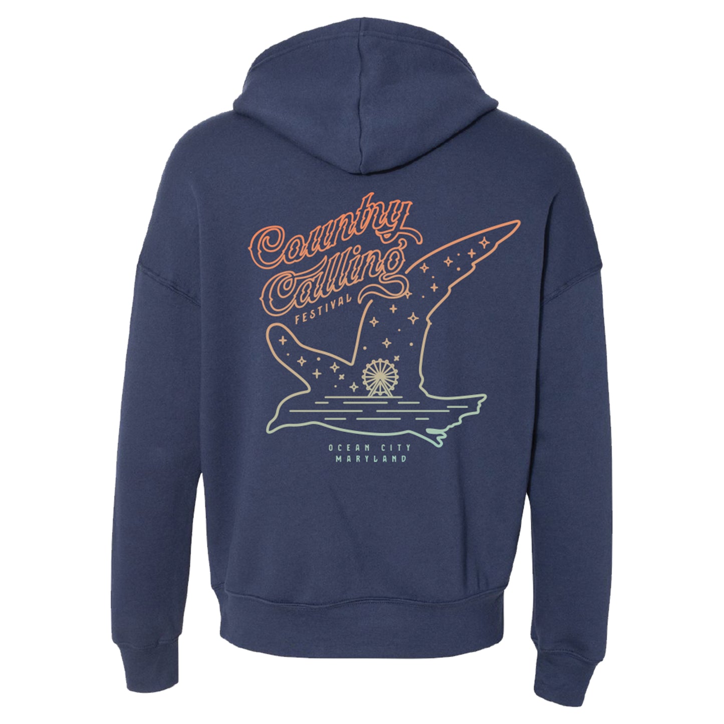 Country Calling Magic Seagull Pullover Hoodie