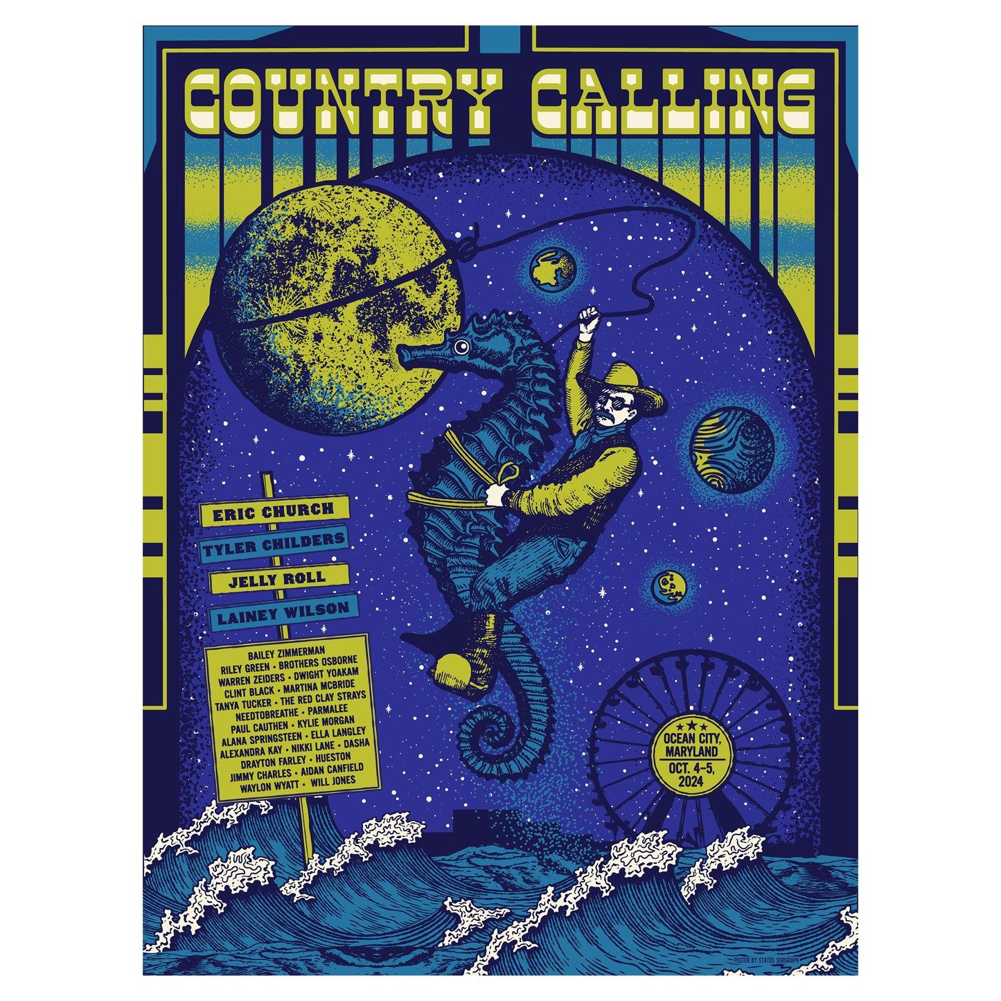 2024 Country Calling Commemorative Poster