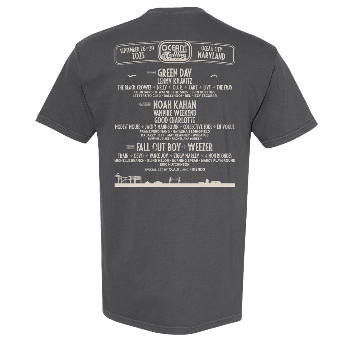 Wave Lineup Tee (Online Exclusive Pre-Order)