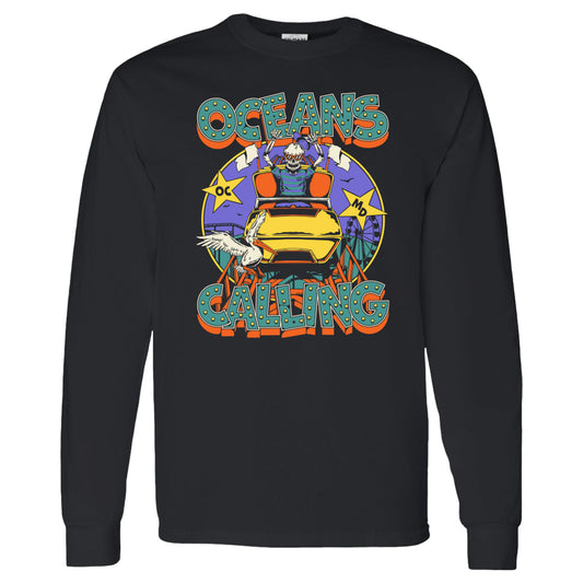 Rollercoaster Lineup Long Sleeve Tee