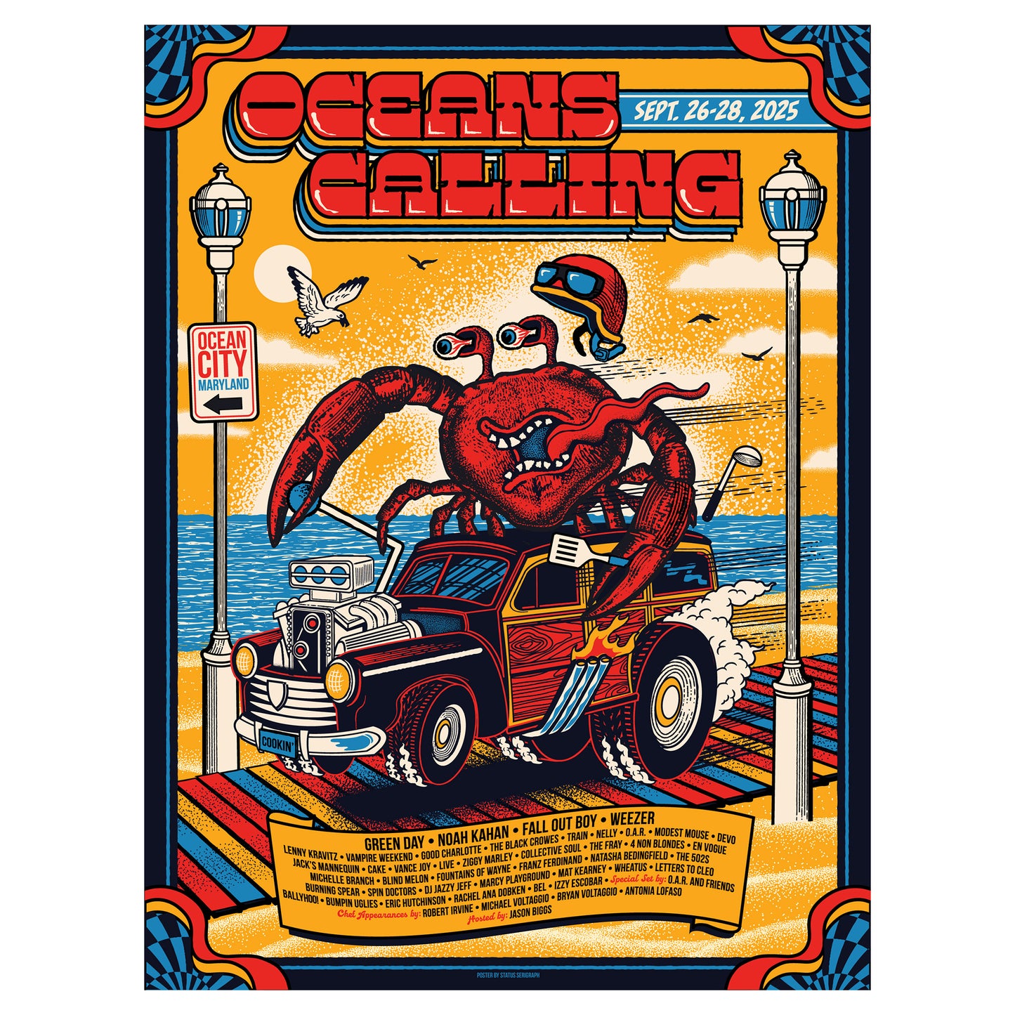 2025 Oceans Calling Commemorative Poster