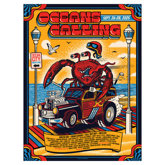 2025 Oceans Calling Commemorative Poster