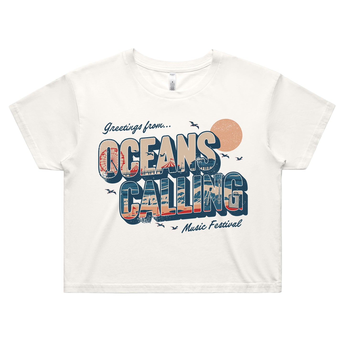 Women's Postcard Crop Tee (Online Exclusive Pre-Order)