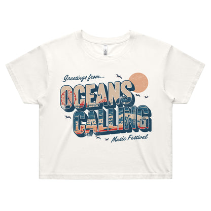 Women's Postcard Crop Tee (Online Exclusive Pre-Order)
