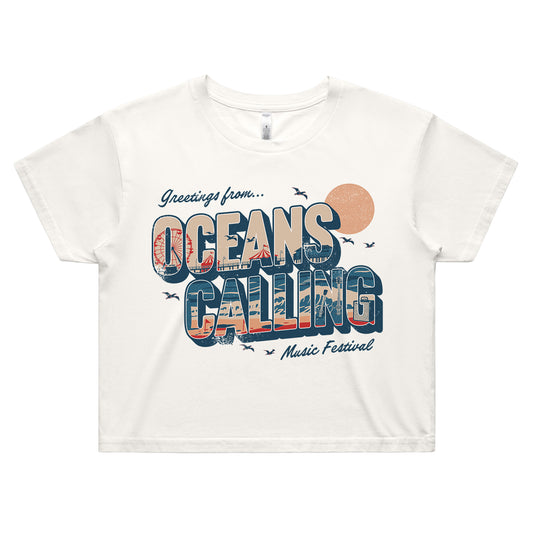 Women's Postcard Crop Tee (Online Exclusive Pre-Order)