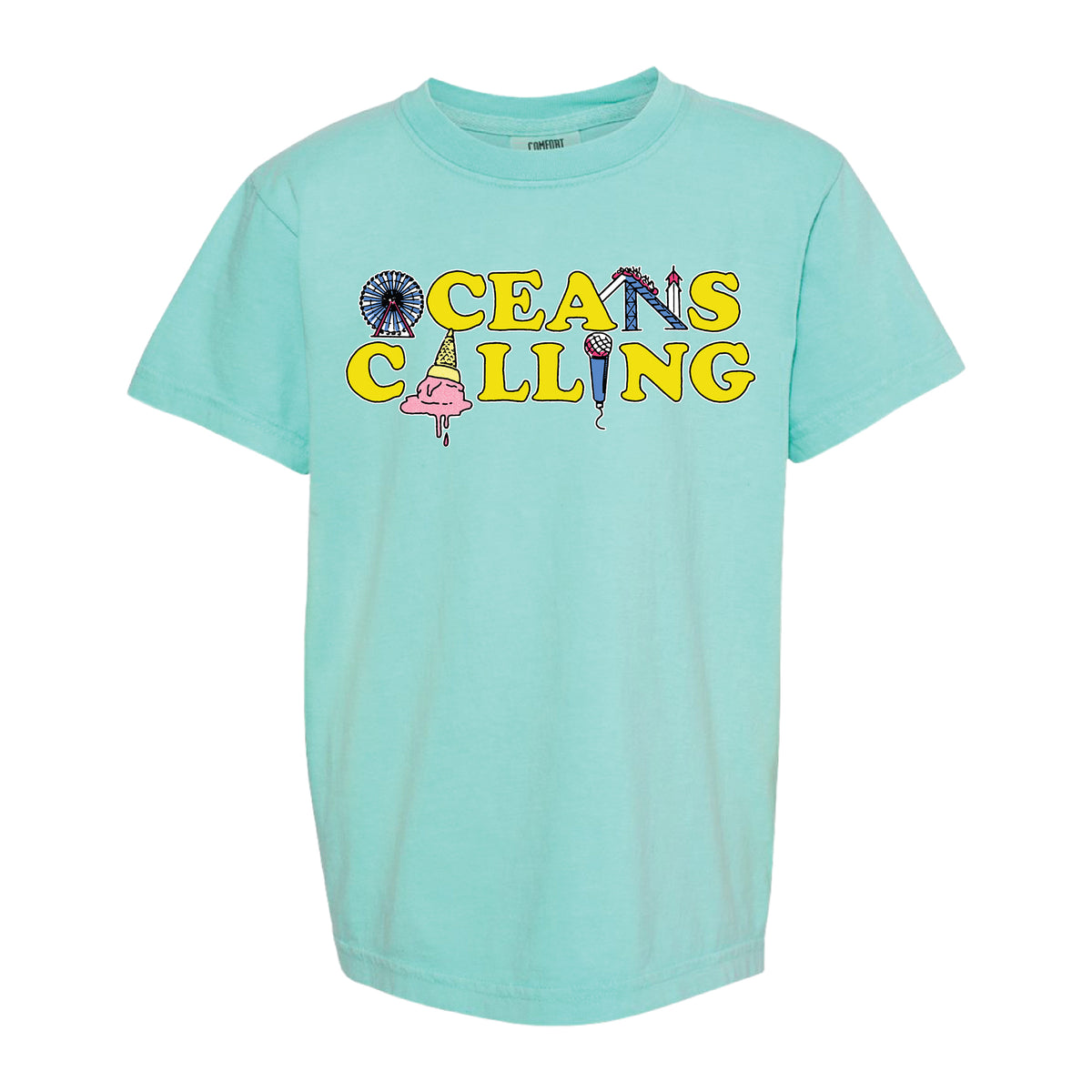 Kids Boardwalk Icons Lineup Tee