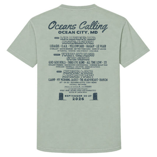 Sand Castle Lineup Tee
