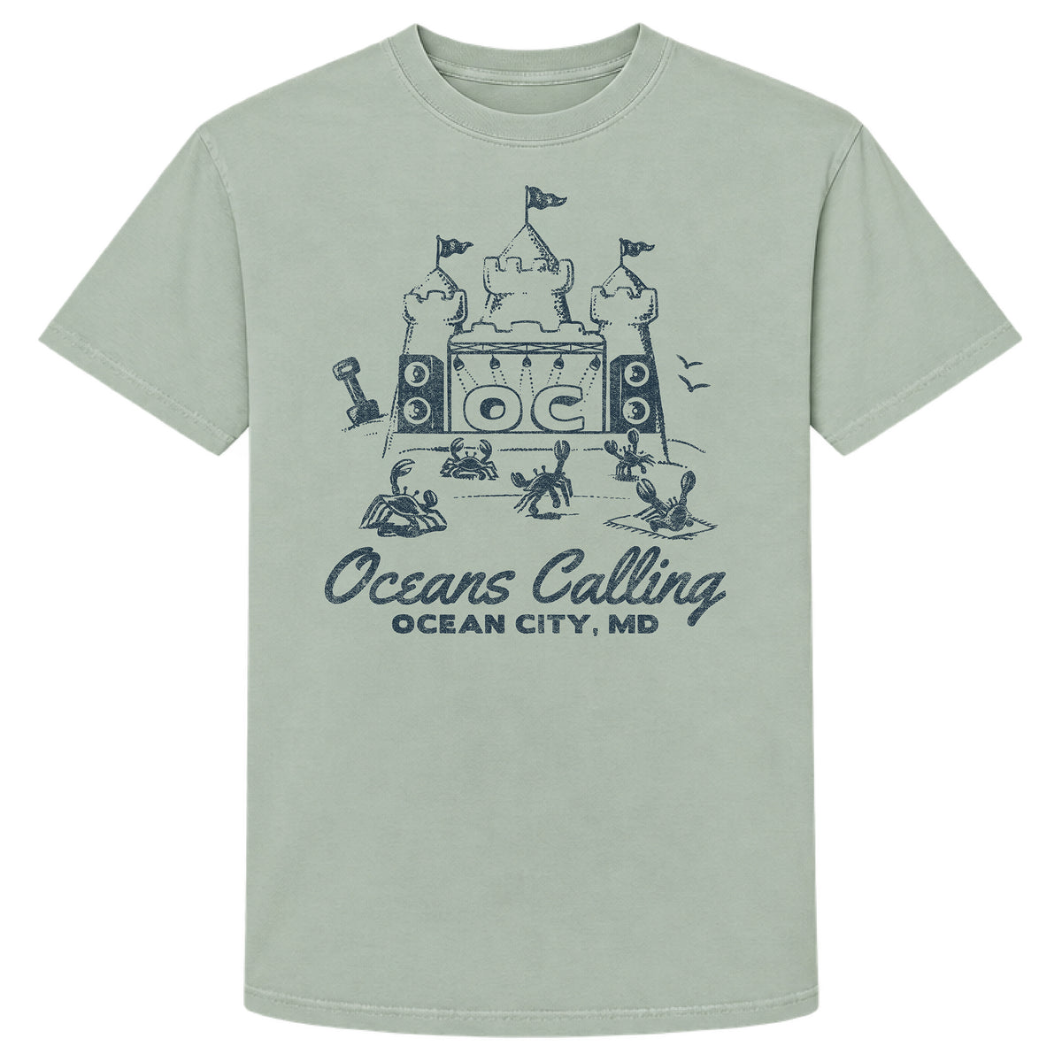 Sand Castle Lineup Tee