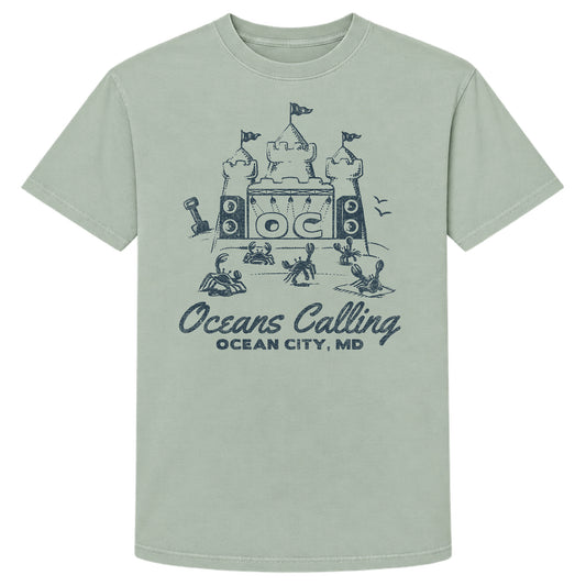 Sand Castle Lineup Tee