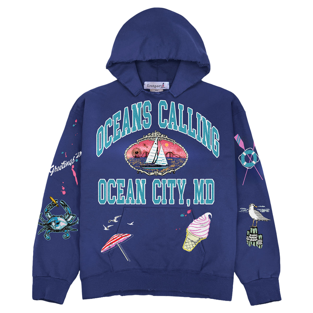 Firstport x OC Hoodie