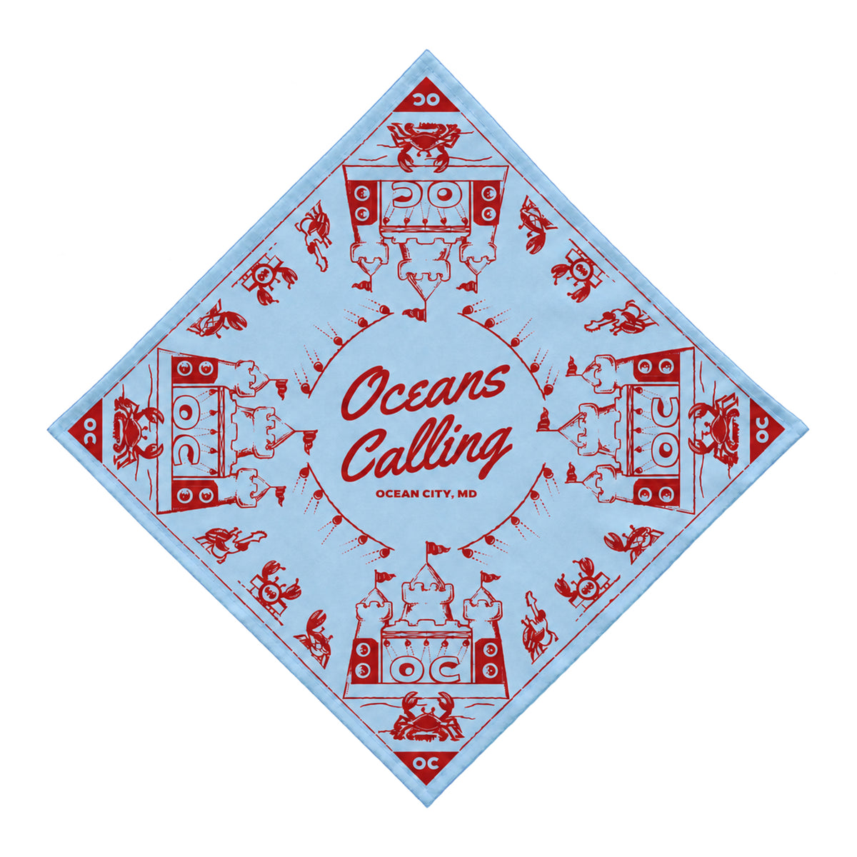 Sand Castle Bandana