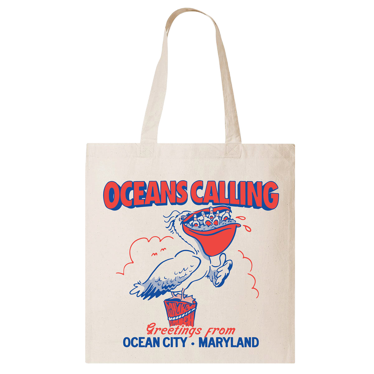 Party Pelican Tote Bag