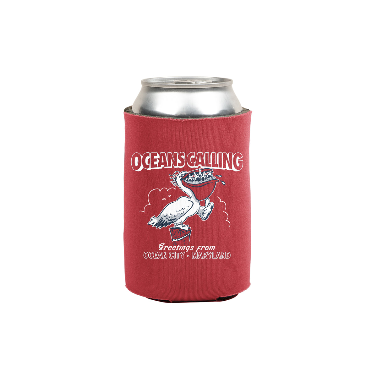 Party Pelican Koozie