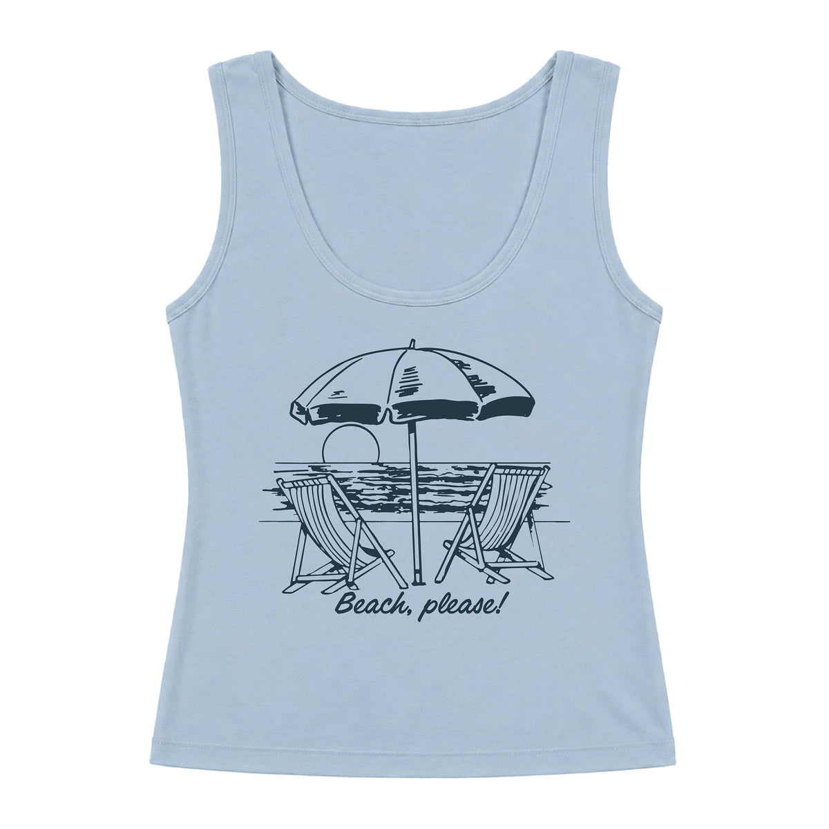 Women's Beach Please Lineup Tank